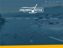Tablet Screenshot of columbiariverpaddle.com